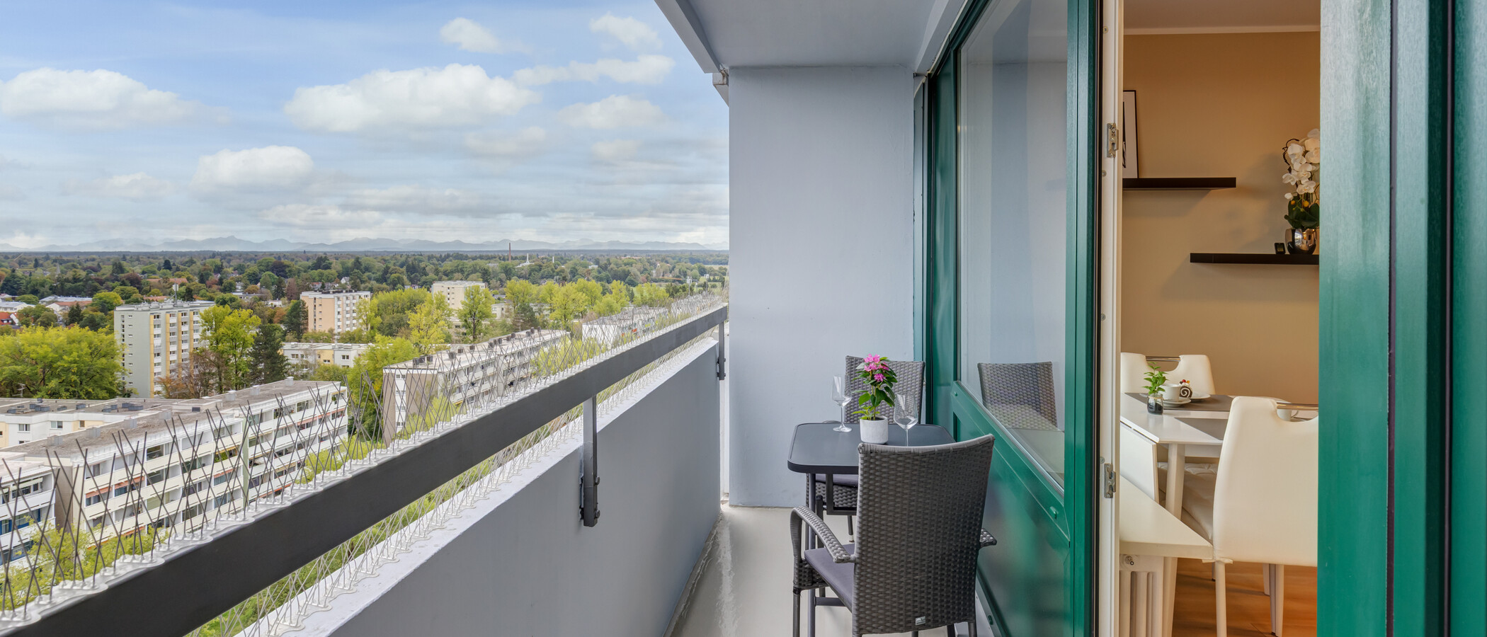appartamento München Parkstadt Solln 01 balcone 15024
