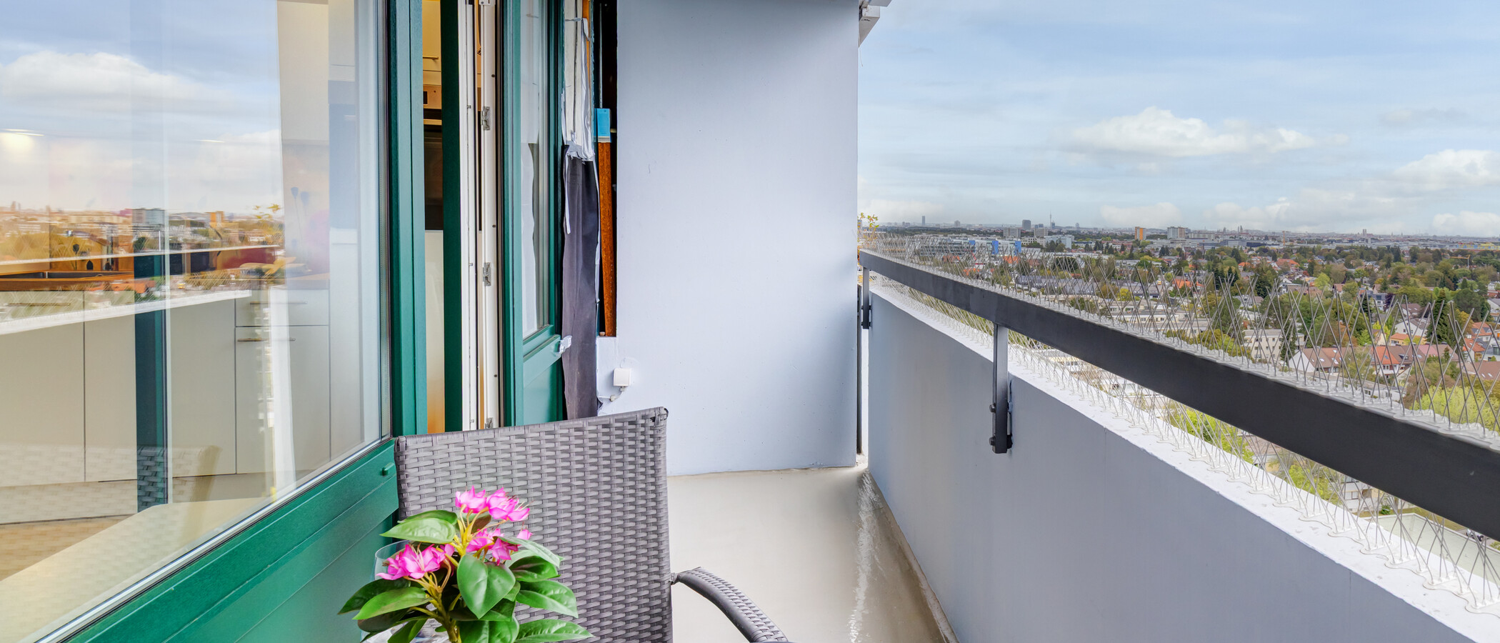 appartamento München Parkstadt Solln 02 balcone 15024