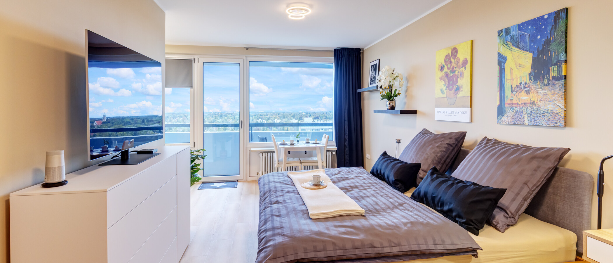 appartamento München Parkstadt Solln 01 zona living 15024