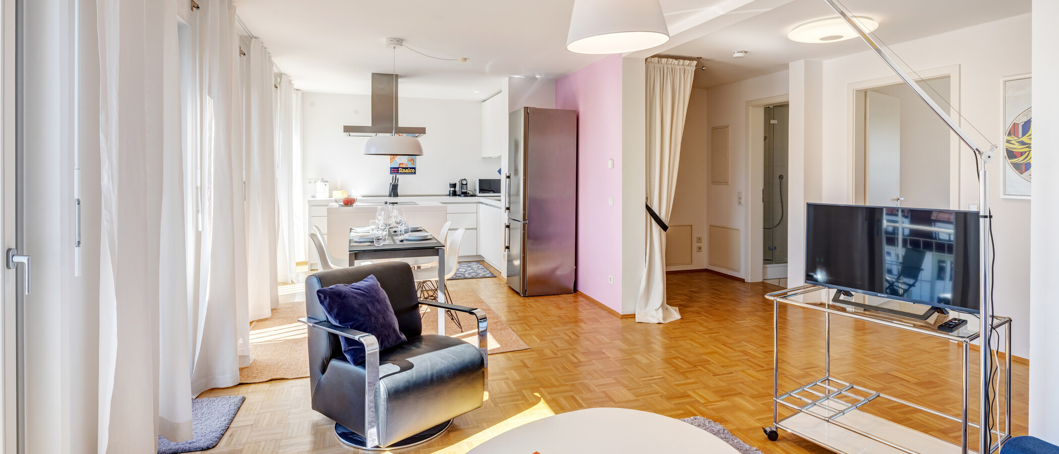 appartamento München Schwanthalerhöhe 03 zona living 15025