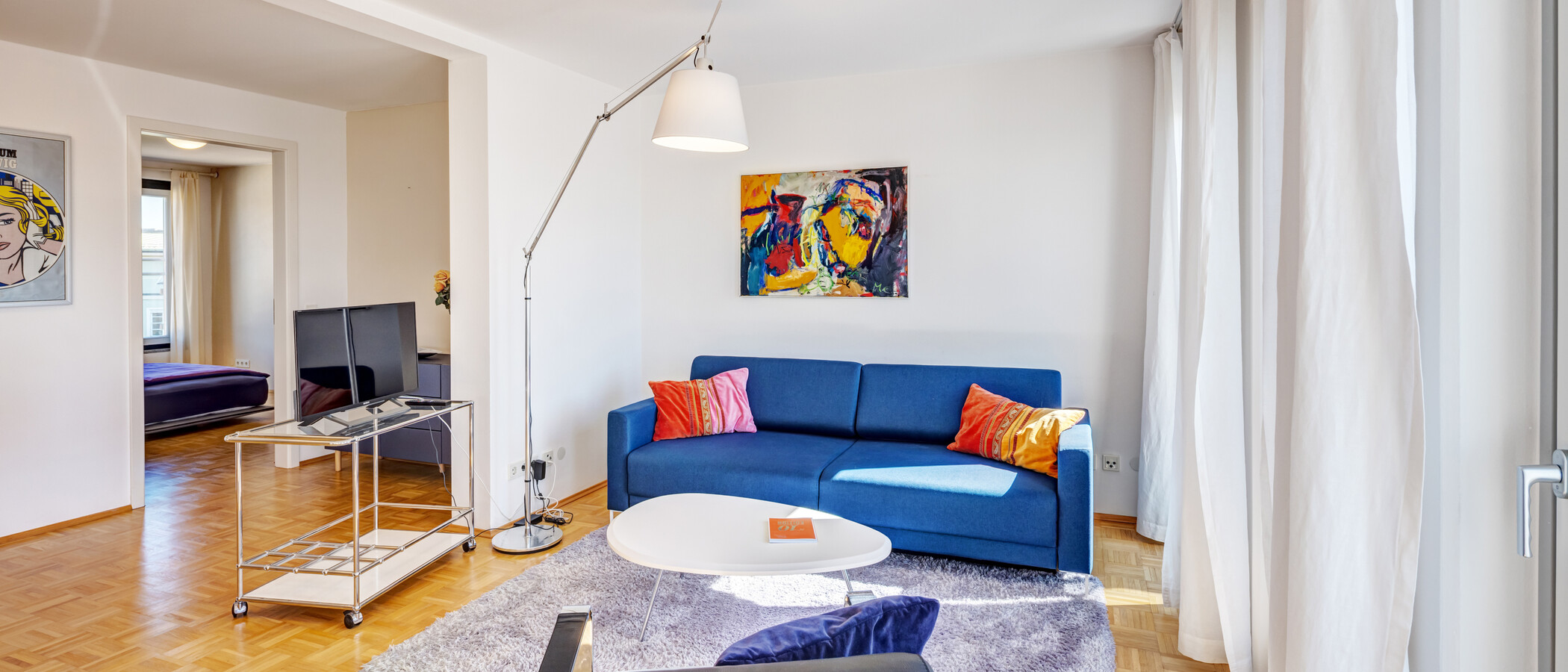 appartamento München Schwanthalerhöhe 04 zona living 15025