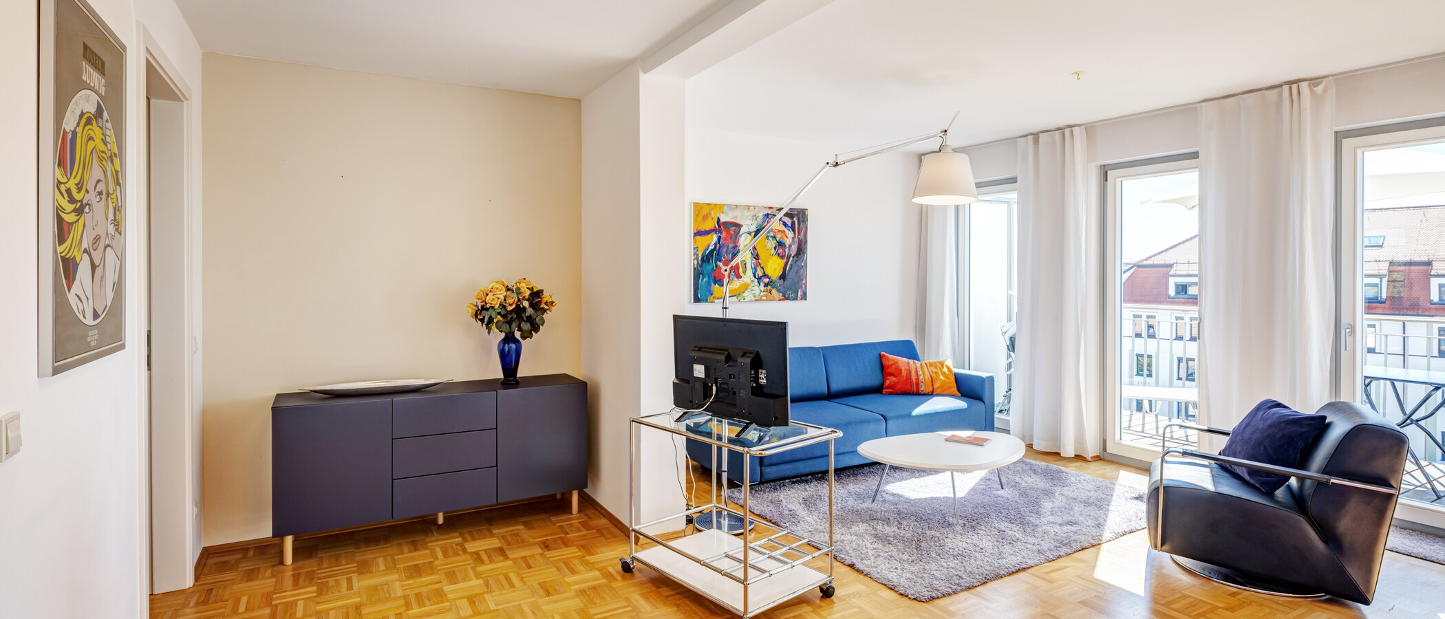 appartamento München Schwanthalerhöhe 05 zona living 15025