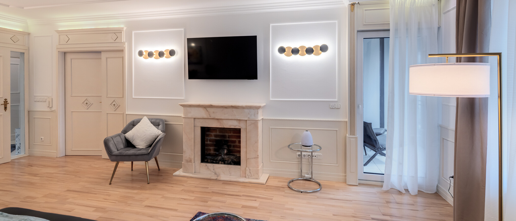 appartamento München Au-Haidhausen 04 zona living 15026