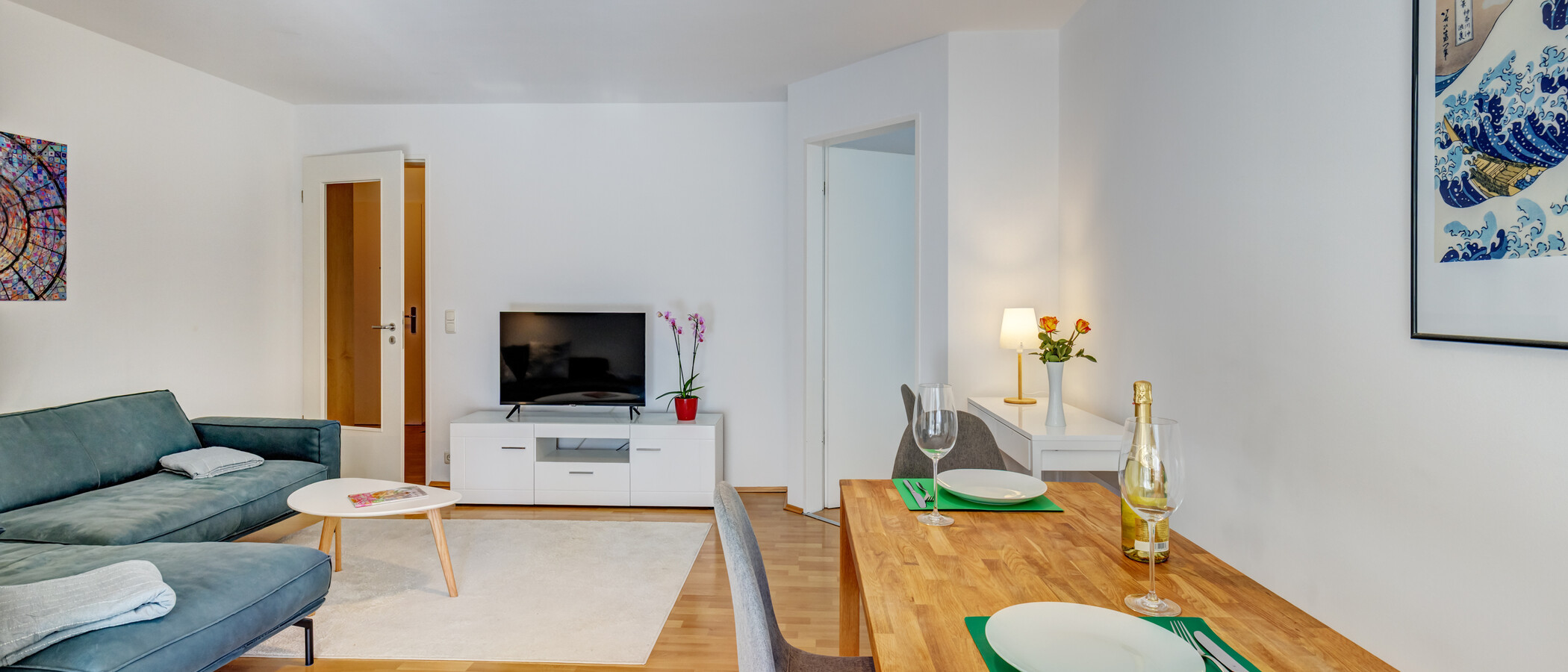 appartamento München Maxvorstadt - Westen 03 zona living 15027