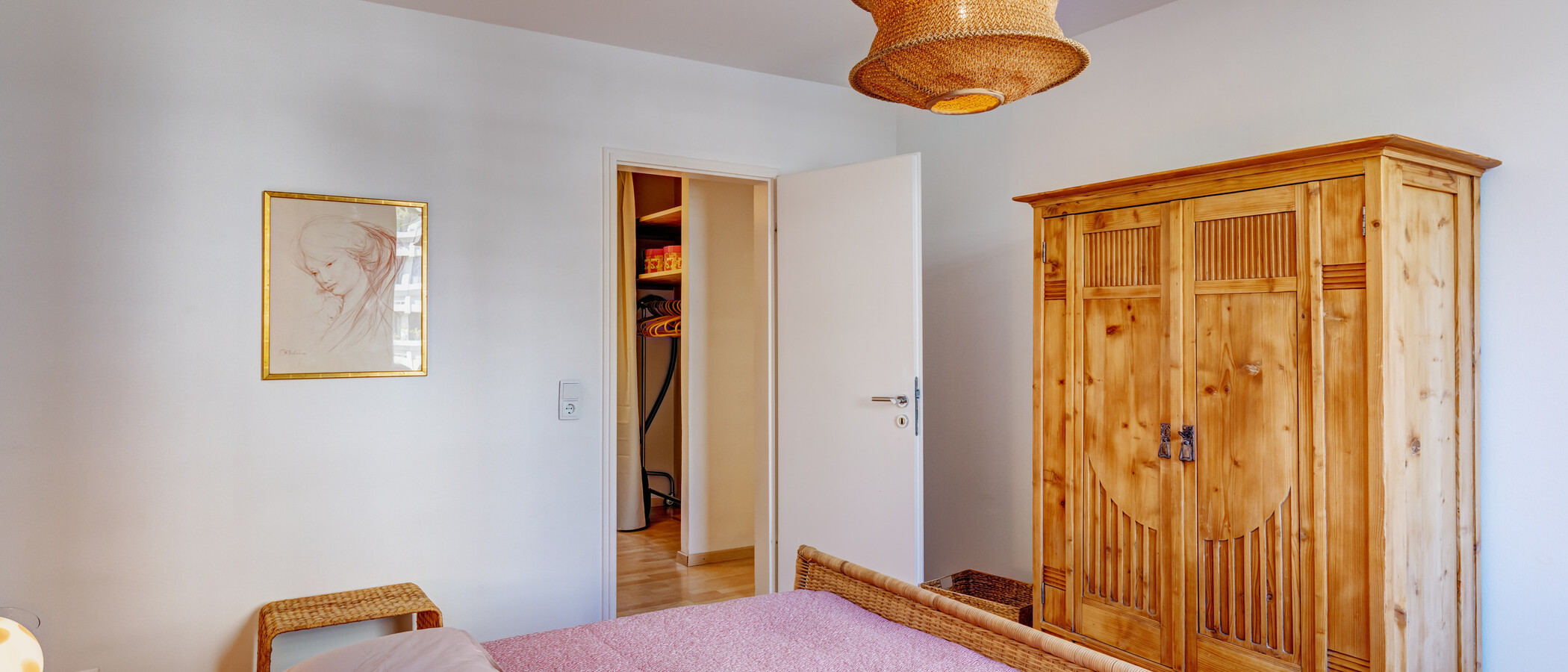 attico con terrazzo München Moosach 03 camera da letto 15028