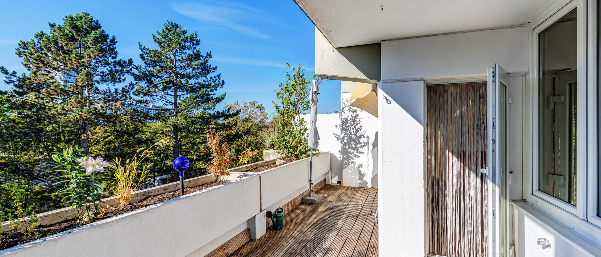 attico con terrazzo München Moosach 03 terrazza sul tetto 15028