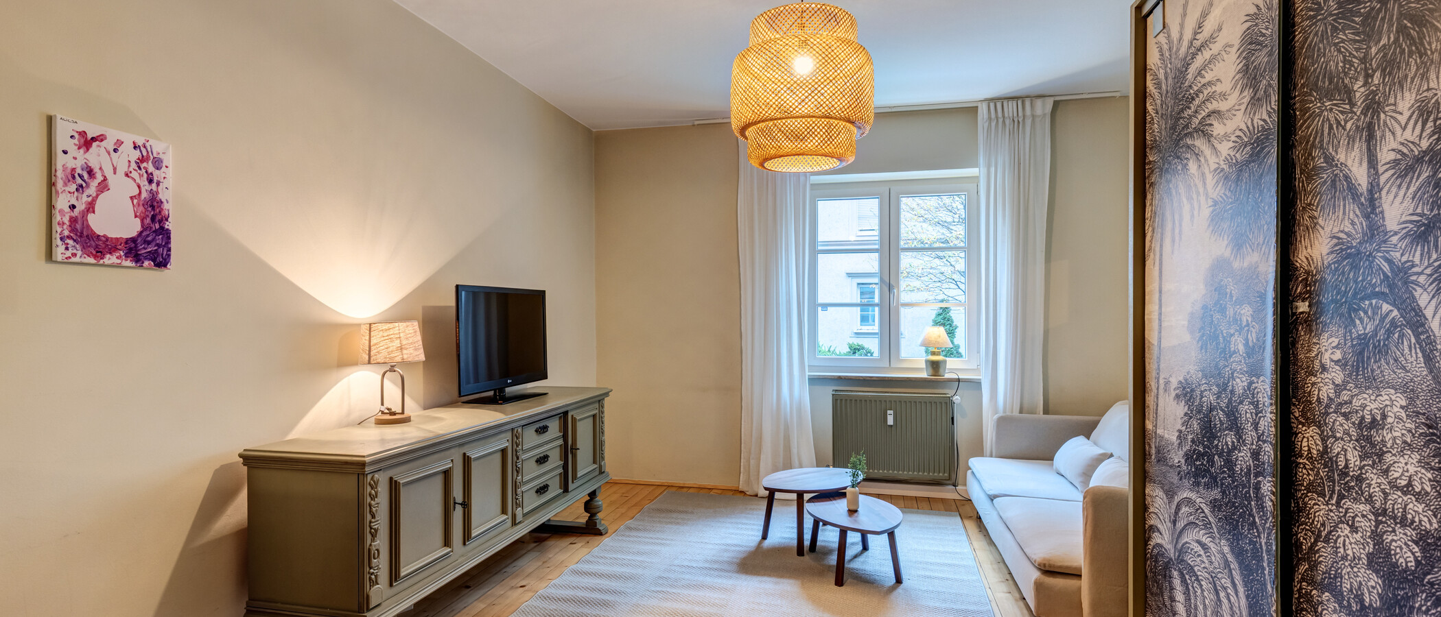 appartamento München Laim 02 zona living 15031