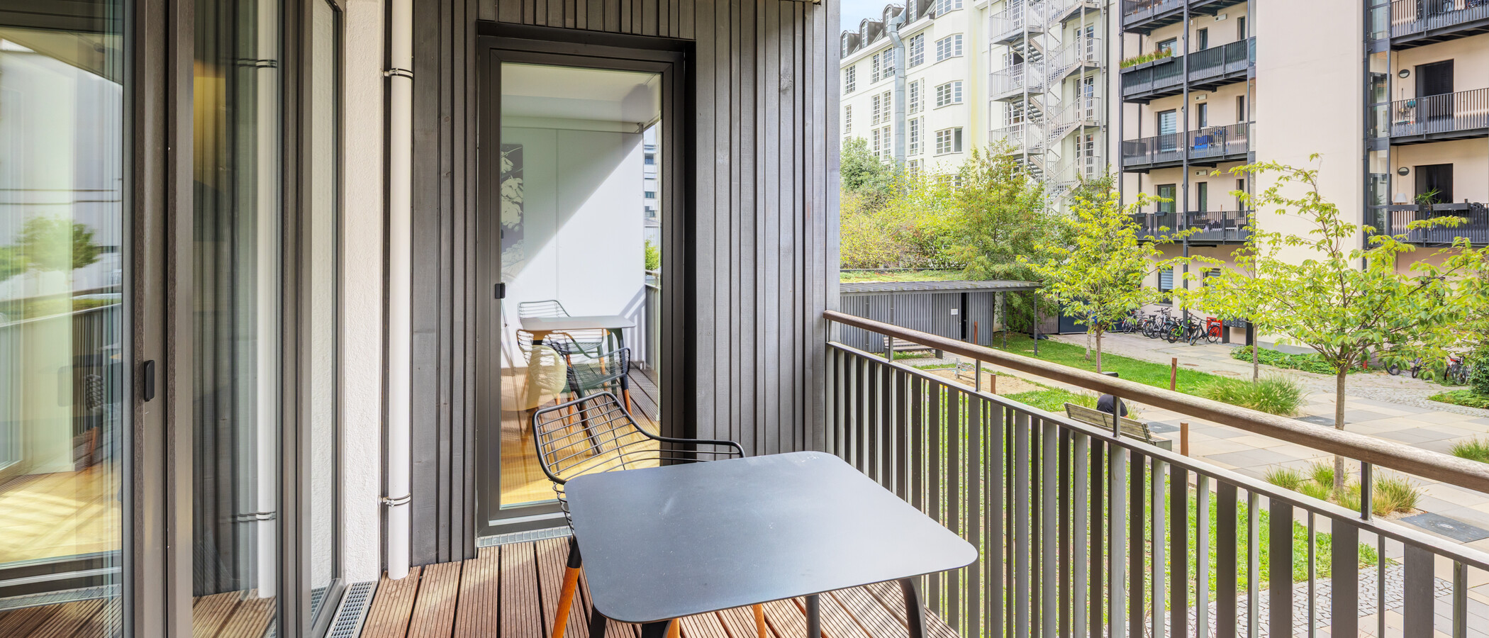 appartamento München Schwanthalerhöhe 02 balcone 15032