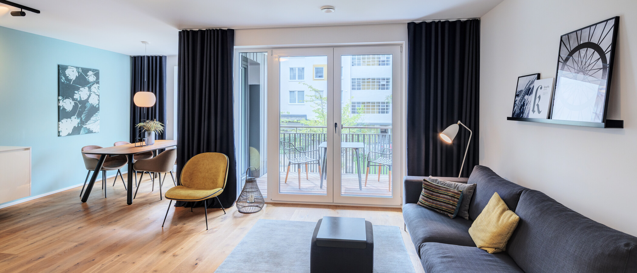 appartamento München Schwanthalerhöhe 01 zona living 15032