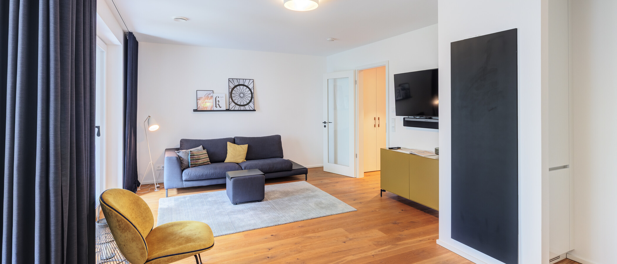 appartamento München Schwanthalerhöhe 02 zona living 15032