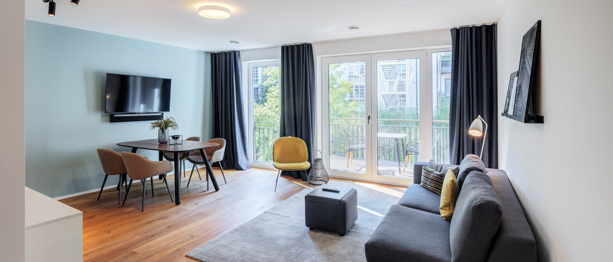 appartamento München Schwanthalerhöhe 01 zona living 15033