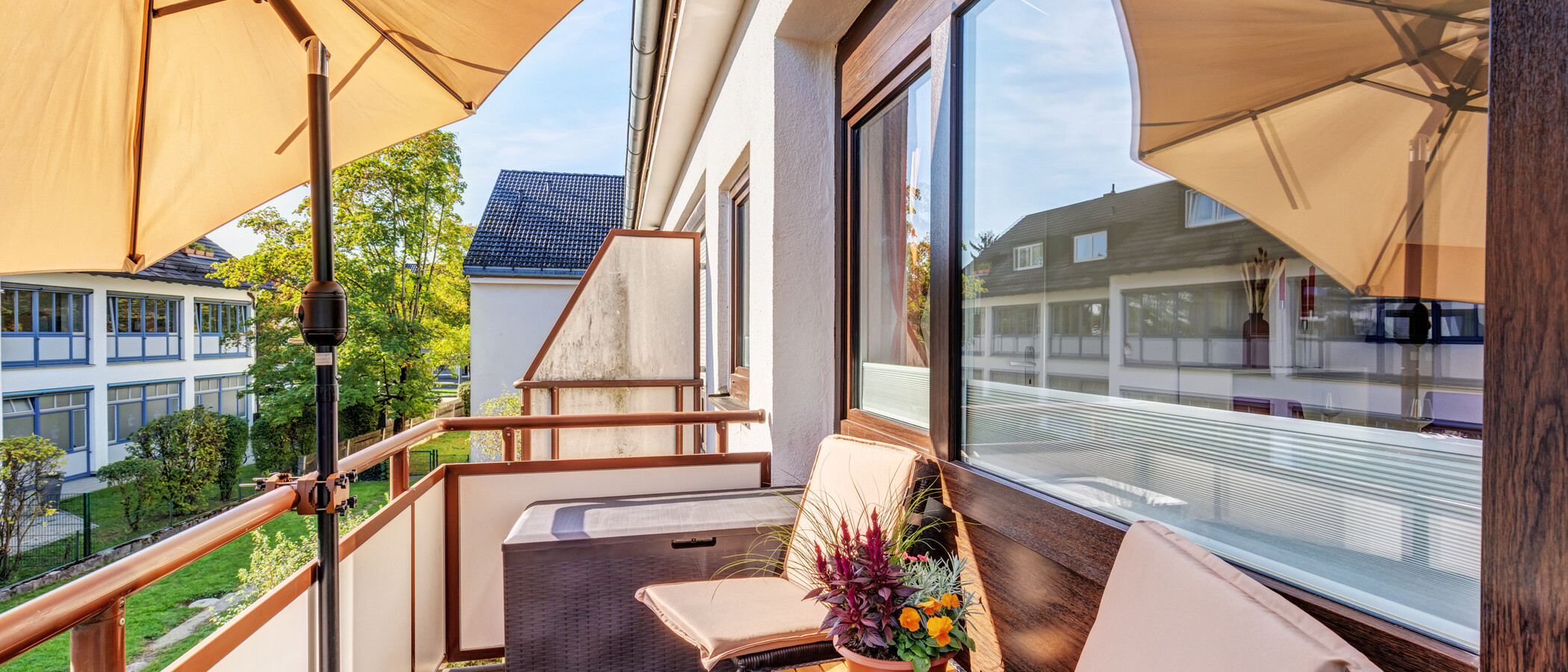 appartamento München Waldtrudering 01 balcone 15036
