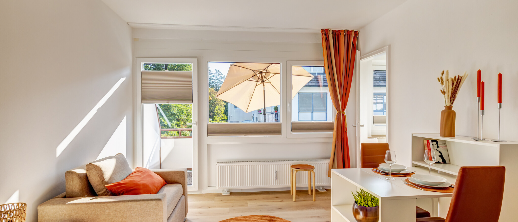 appartamento München Waldtrudering 01 zona living 15036