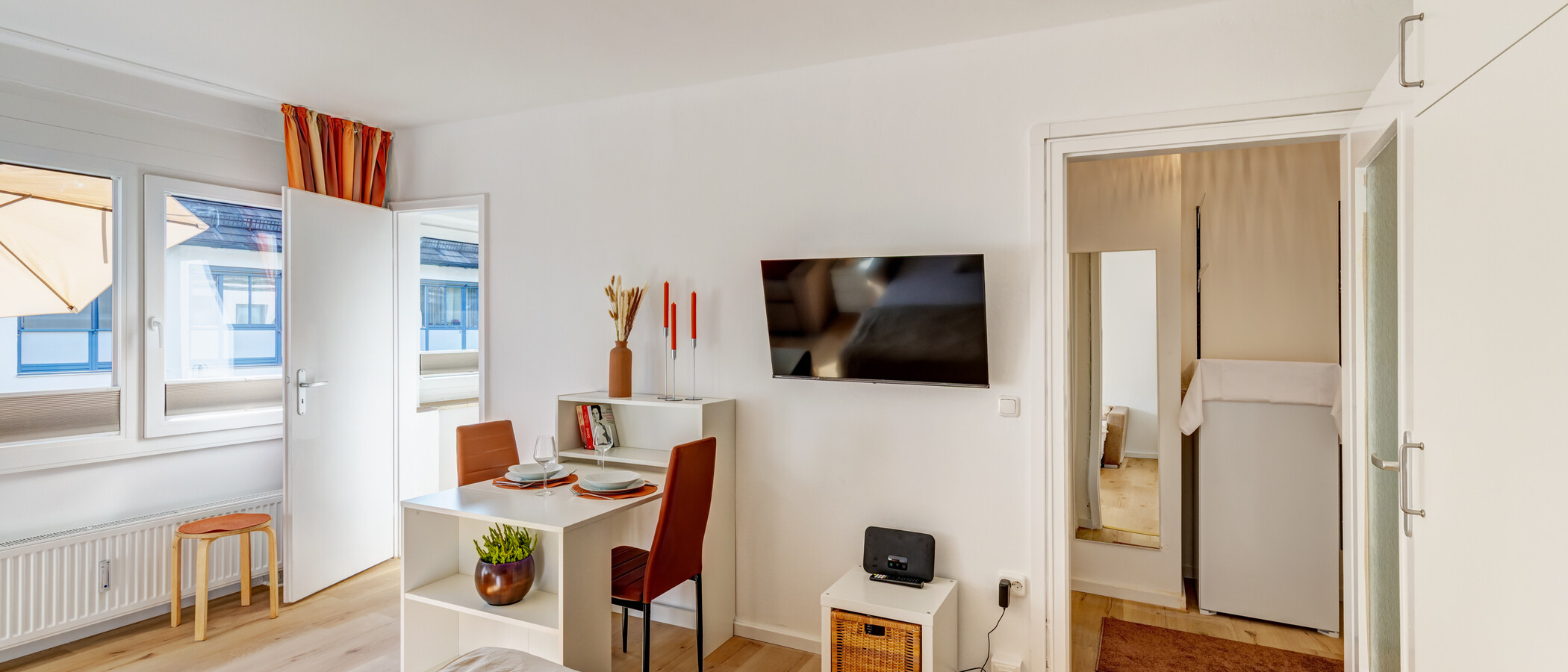 appartamento München Waldtrudering 02 zona living 15036