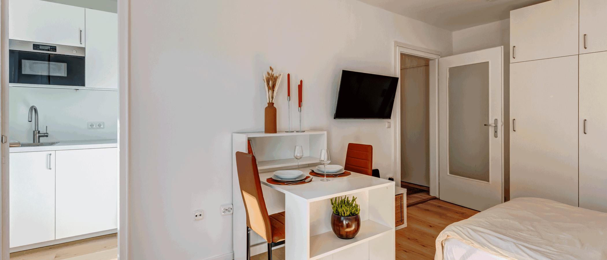 appartamento München Waldtrudering 03 zona living 15036