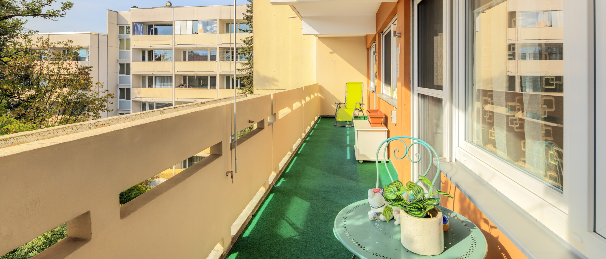 appartamento München Pasing 02 balcone 15037