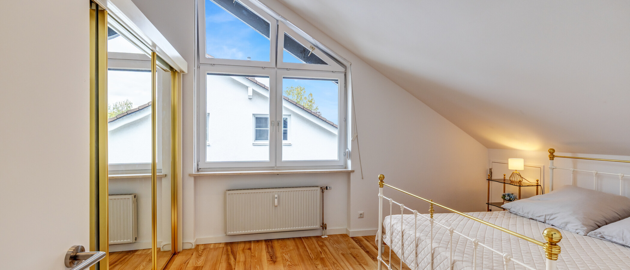 attico München Solln 01 camera da letto 15038
