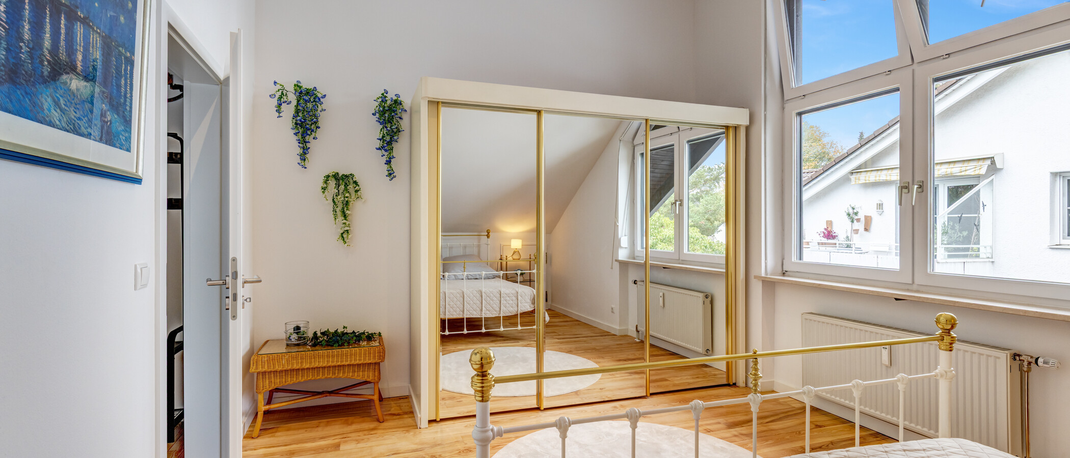 attico München Solln 04 camera da letto 15038
