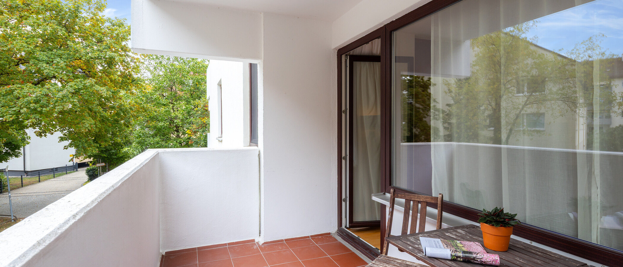 appartamento München Schwabing-West 02 balcone 15039