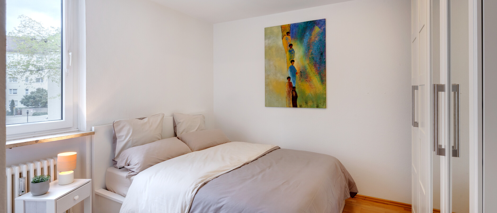 appartamento München Schwabing-West 01 camera da letto 15039