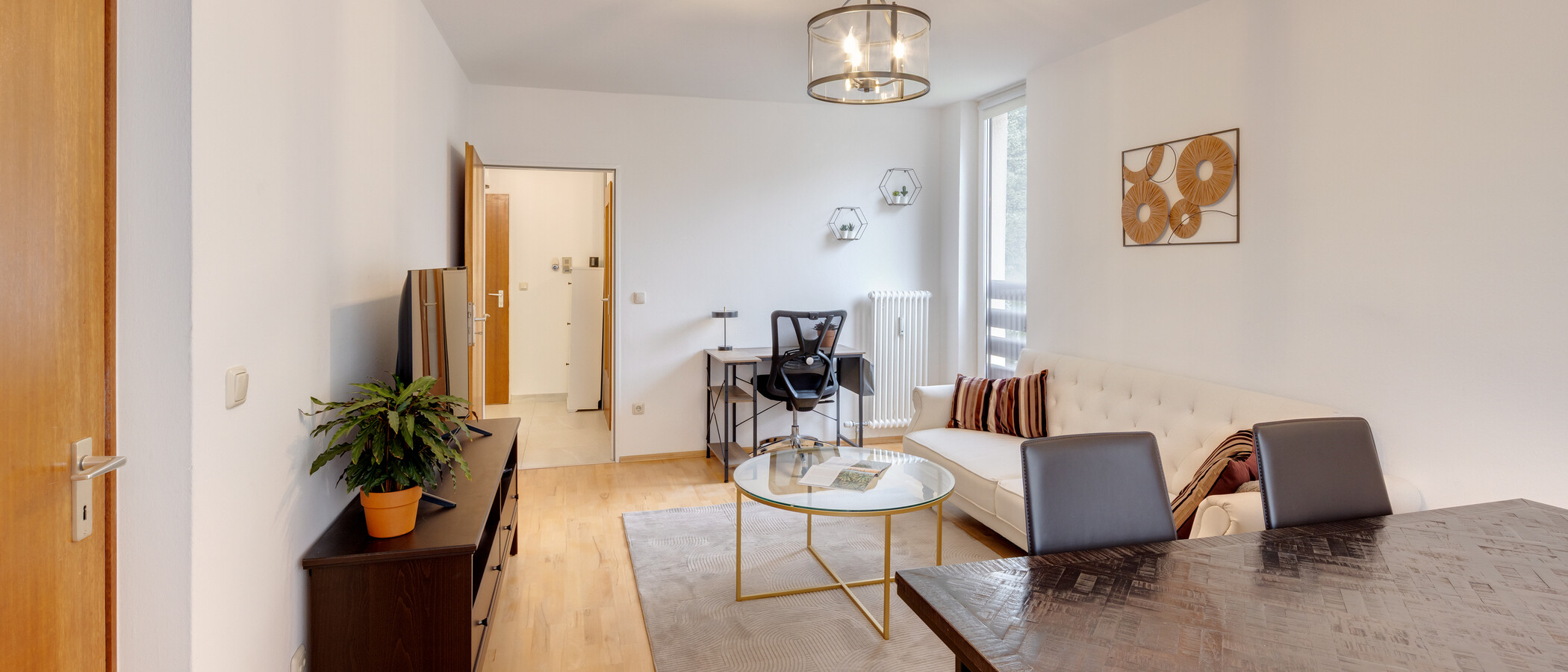 appartamento München Schwabing-West 03 zona living 15039
