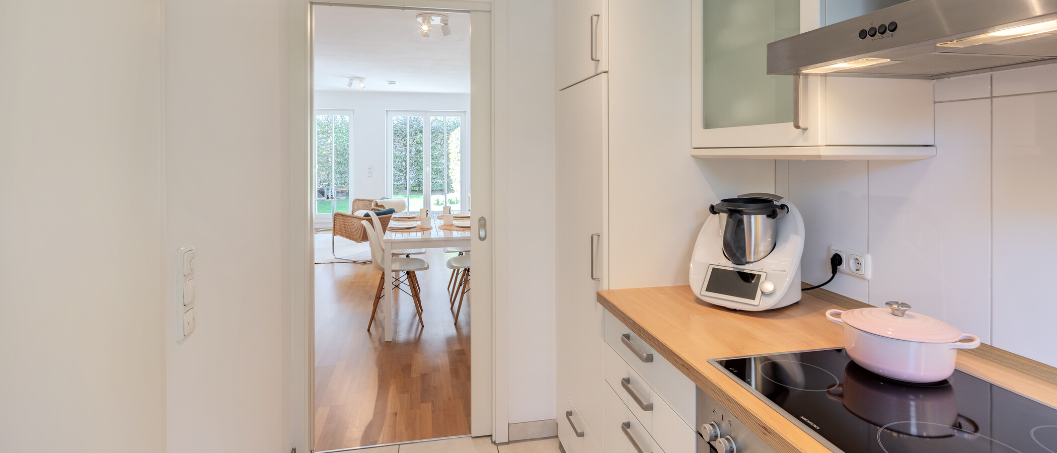 casa a schiera München Waldtrudering 03 cucina 15041