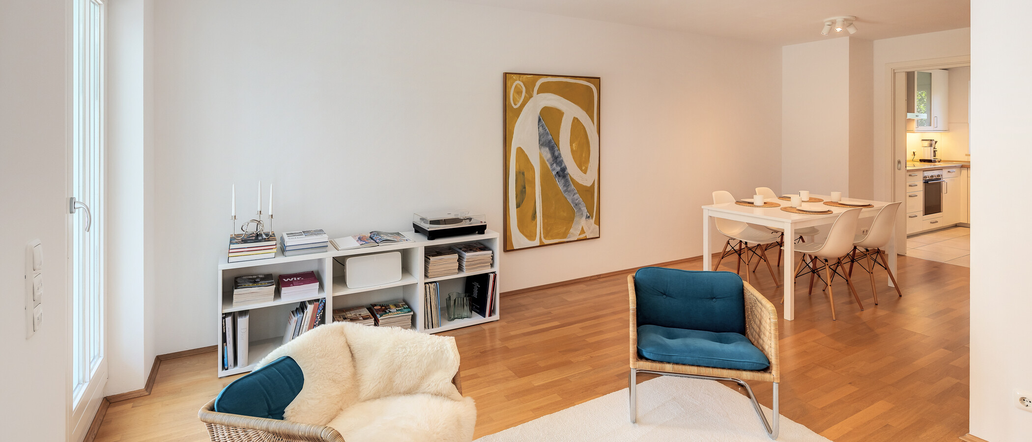 casa a schiera München Waldtrudering 02 zona living 15041