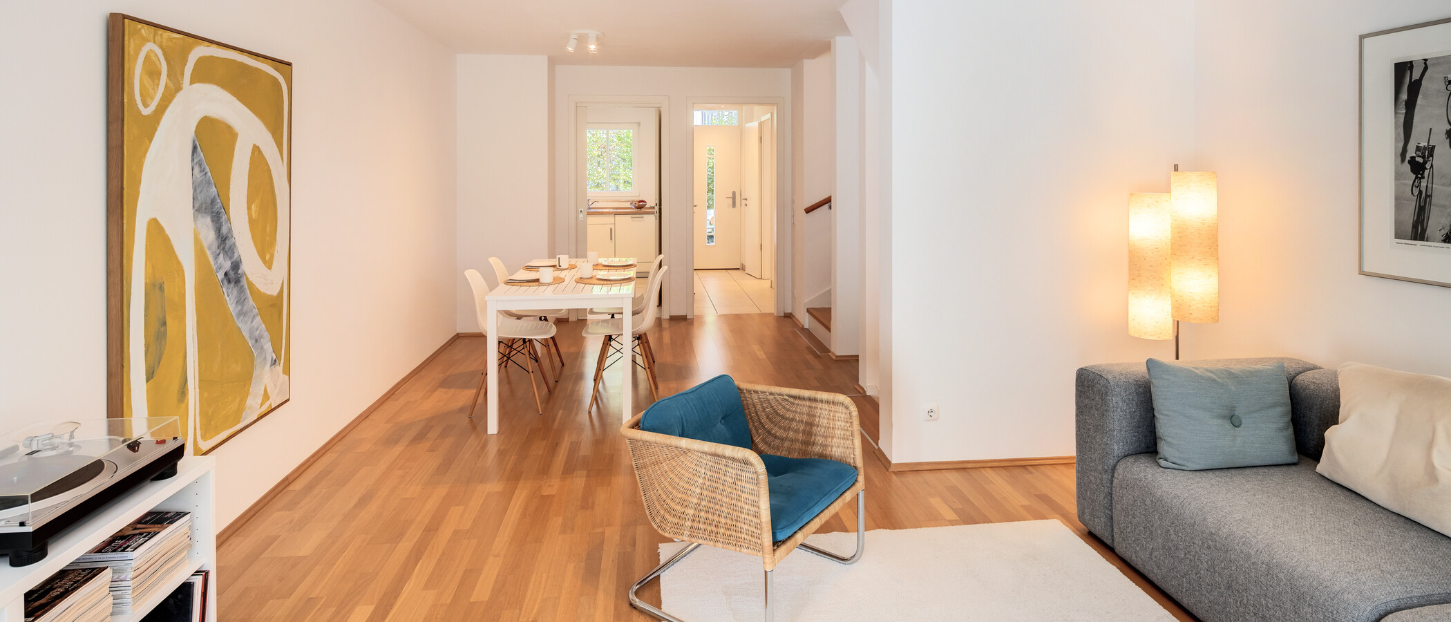 casa a schiera München Waldtrudering 03 zona living 15041