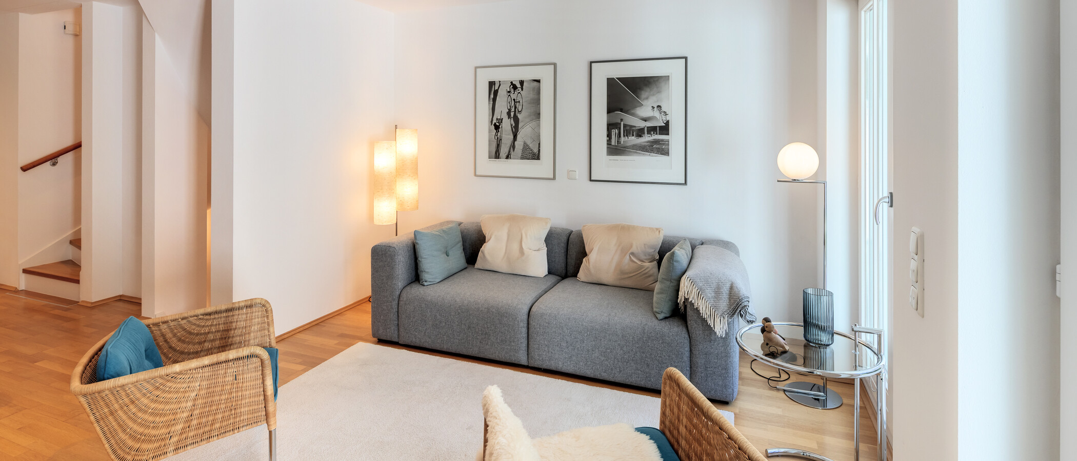 casa a schiera München Waldtrudering 04 zona living 15041