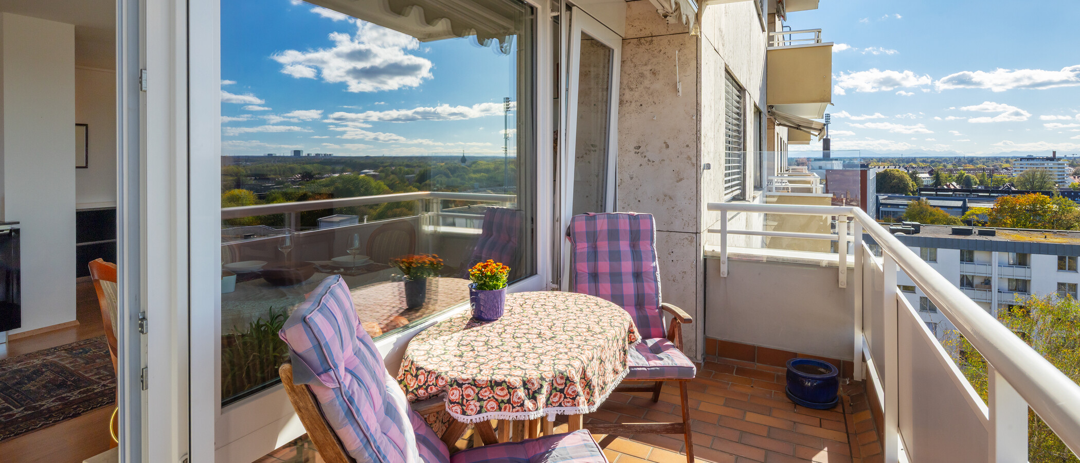 appartamento München Obergiesing 01 balcone 15043