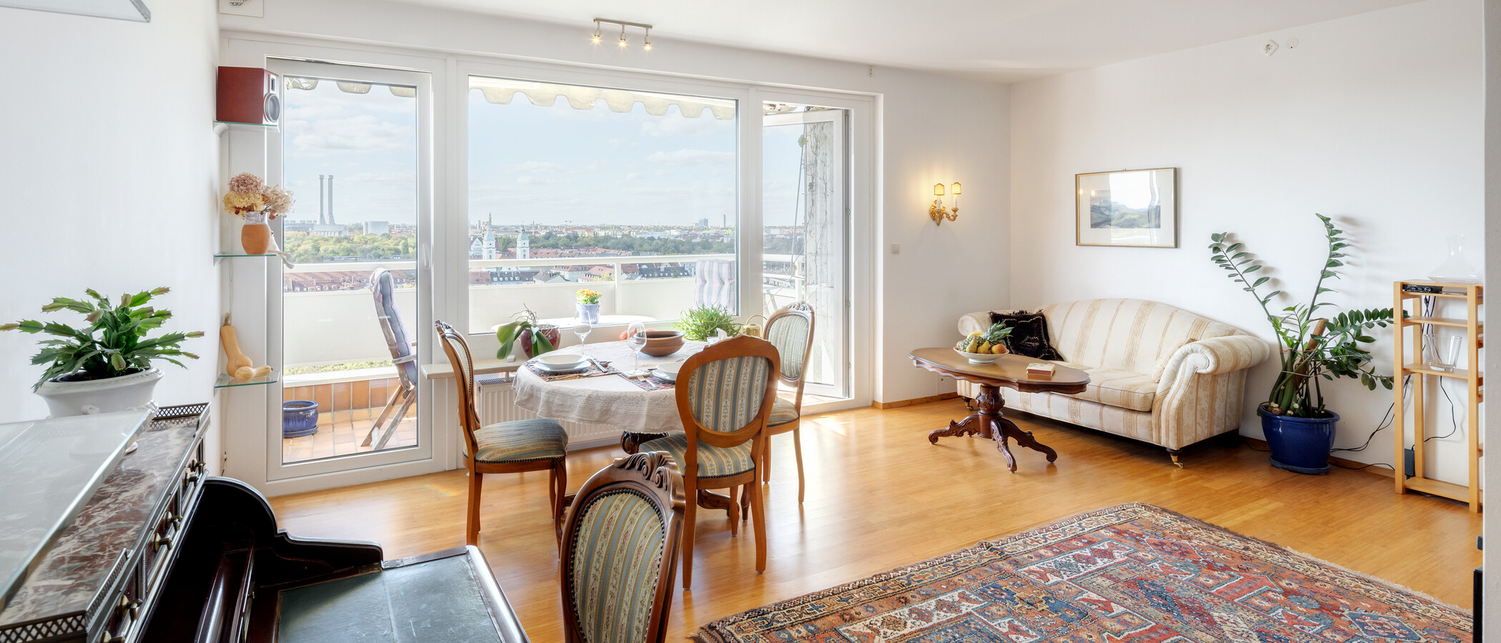 appartamento München Obergiesing 01 zona living 15043