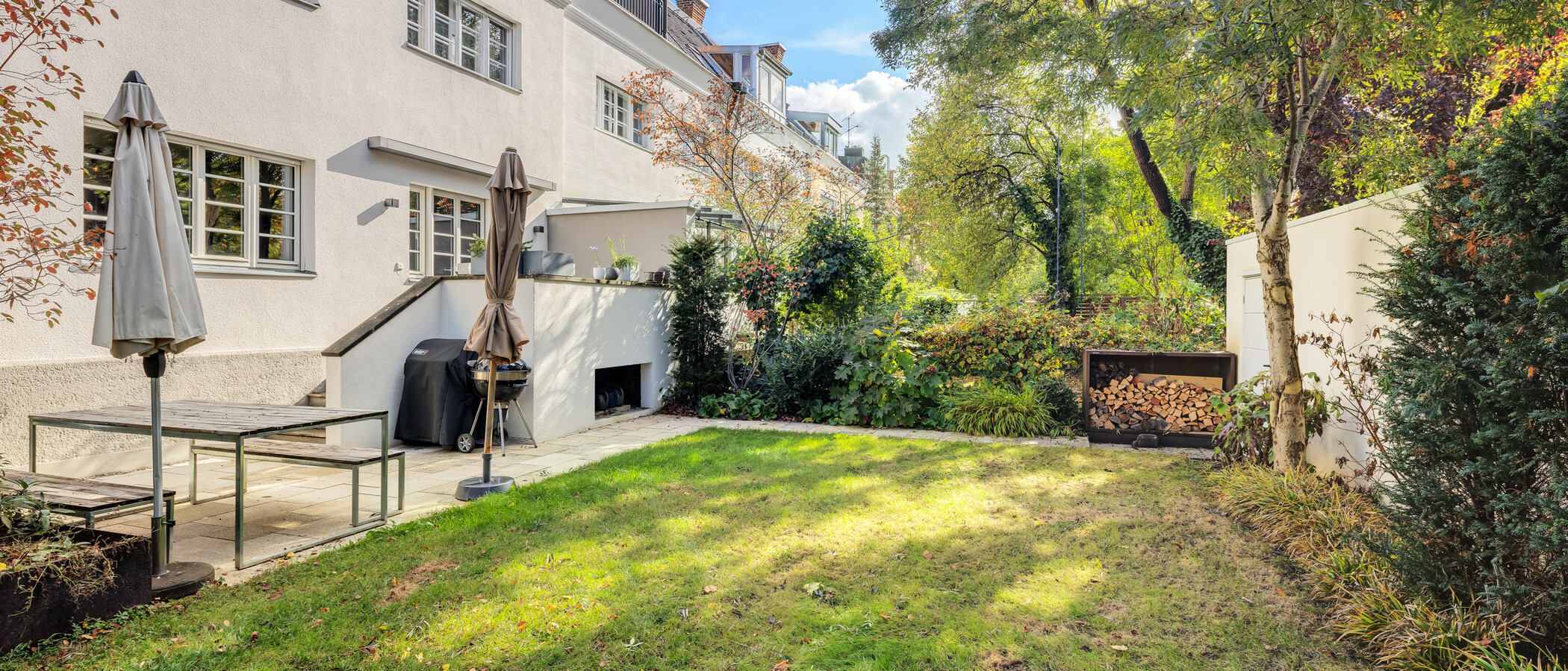 casa a schiera ad angolo München Nymphenburg 01 giardino 15047