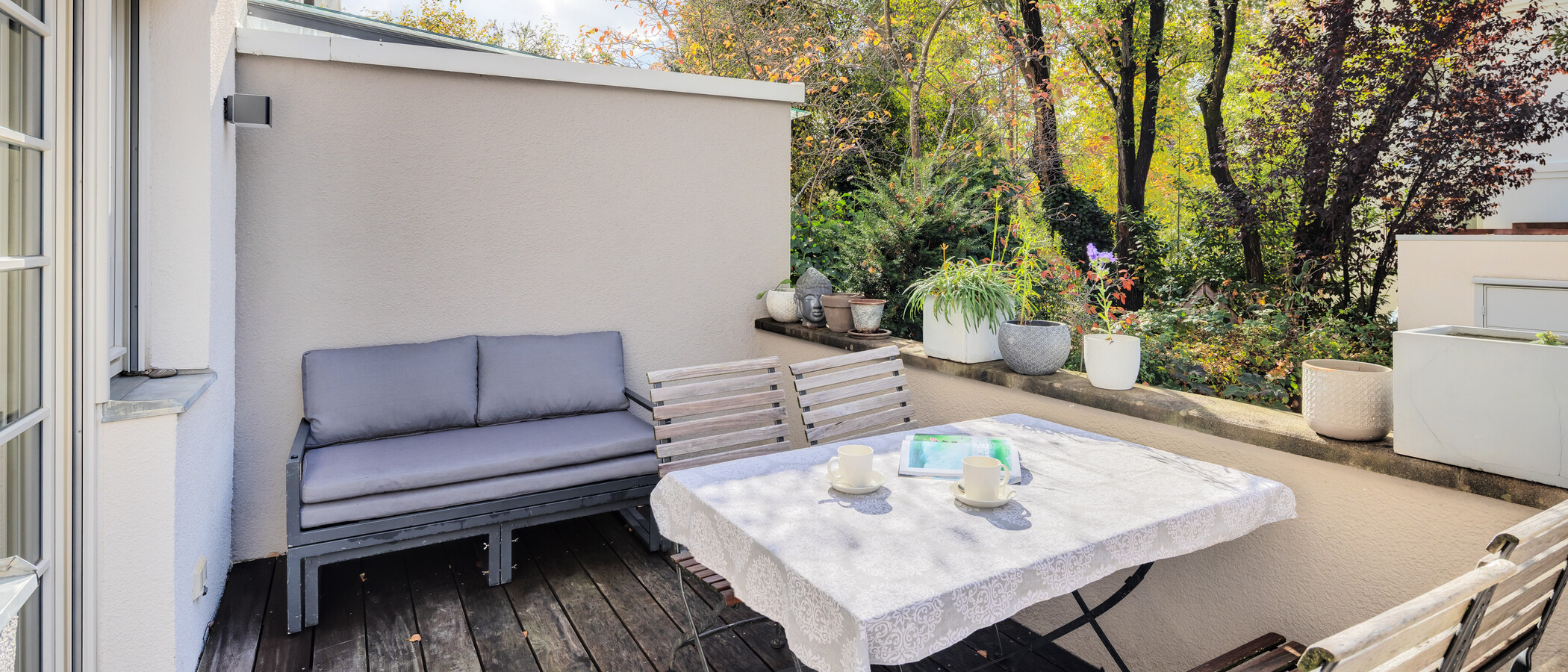 casa a schiera ad angolo München Nymphenburg 02 terrazza 15047