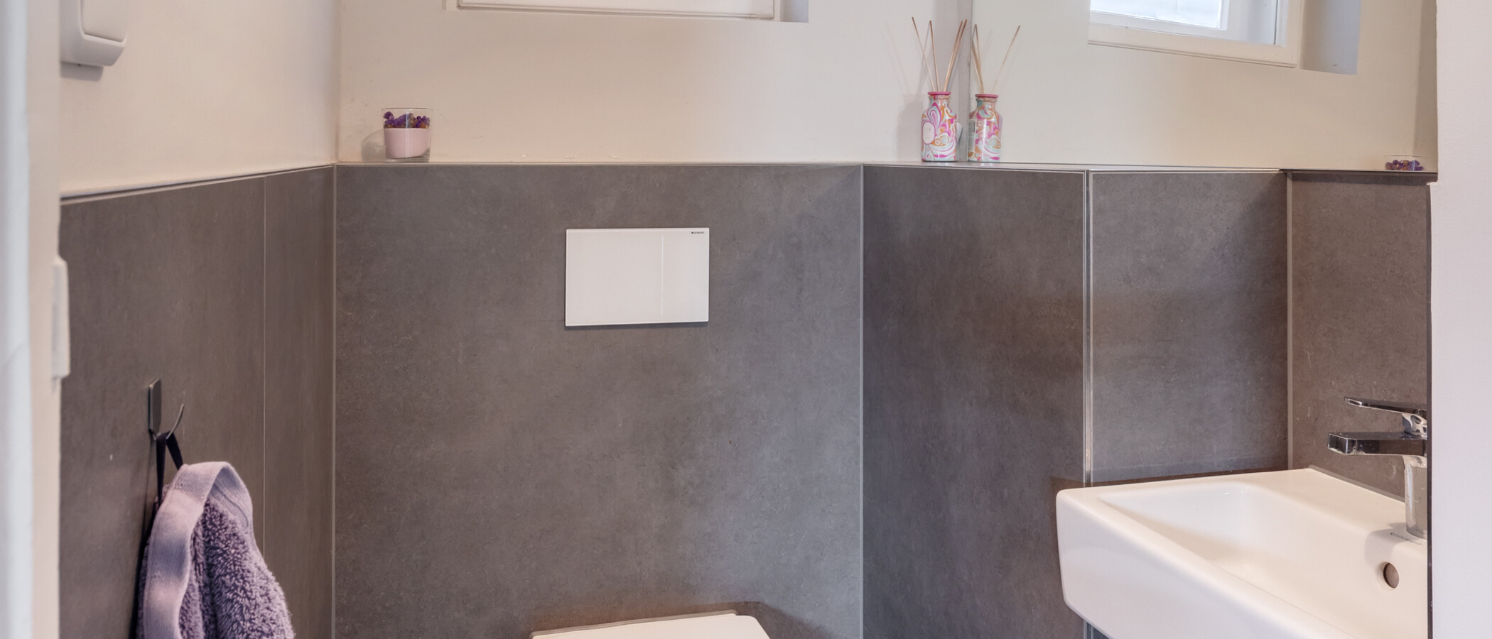 casa a schiera ad angolo München Nymphenburg 01 toilette per gli ospiti 15047