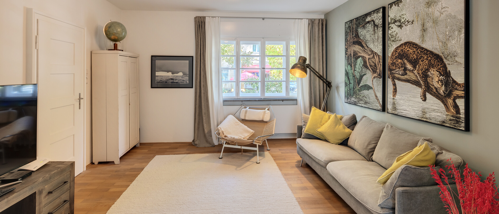casa a schiera ad angolo München Nymphenburg 03 zona living 15047