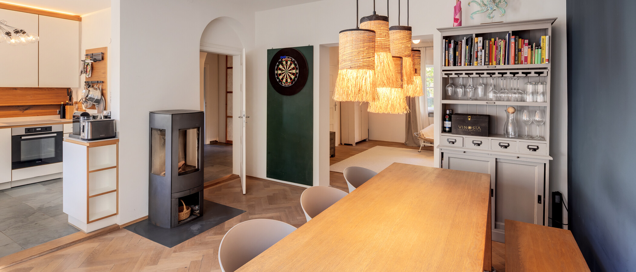 casa a schiera ad angolo München Nymphenburg 02 zona pranzo 15047