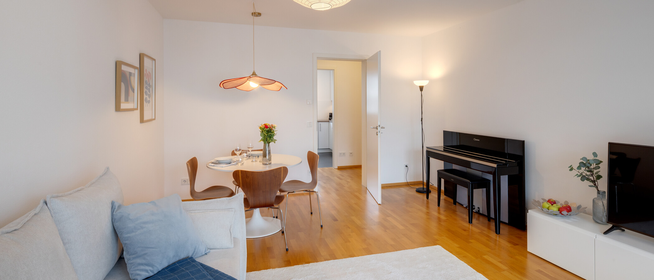 appartamento München Parkstadt Schwabing 03 zona living 15052