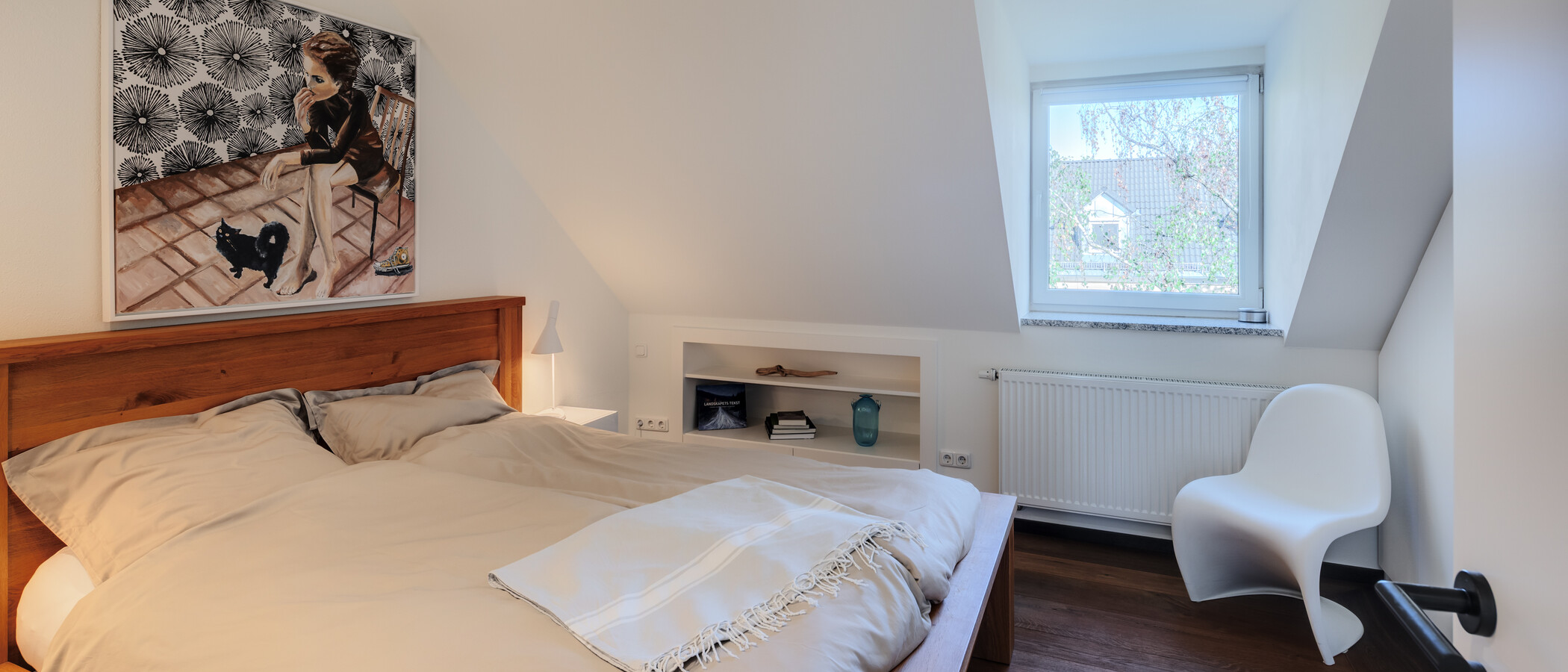 appartamento con galleria München Obergiesing 02 camera da letto 15054