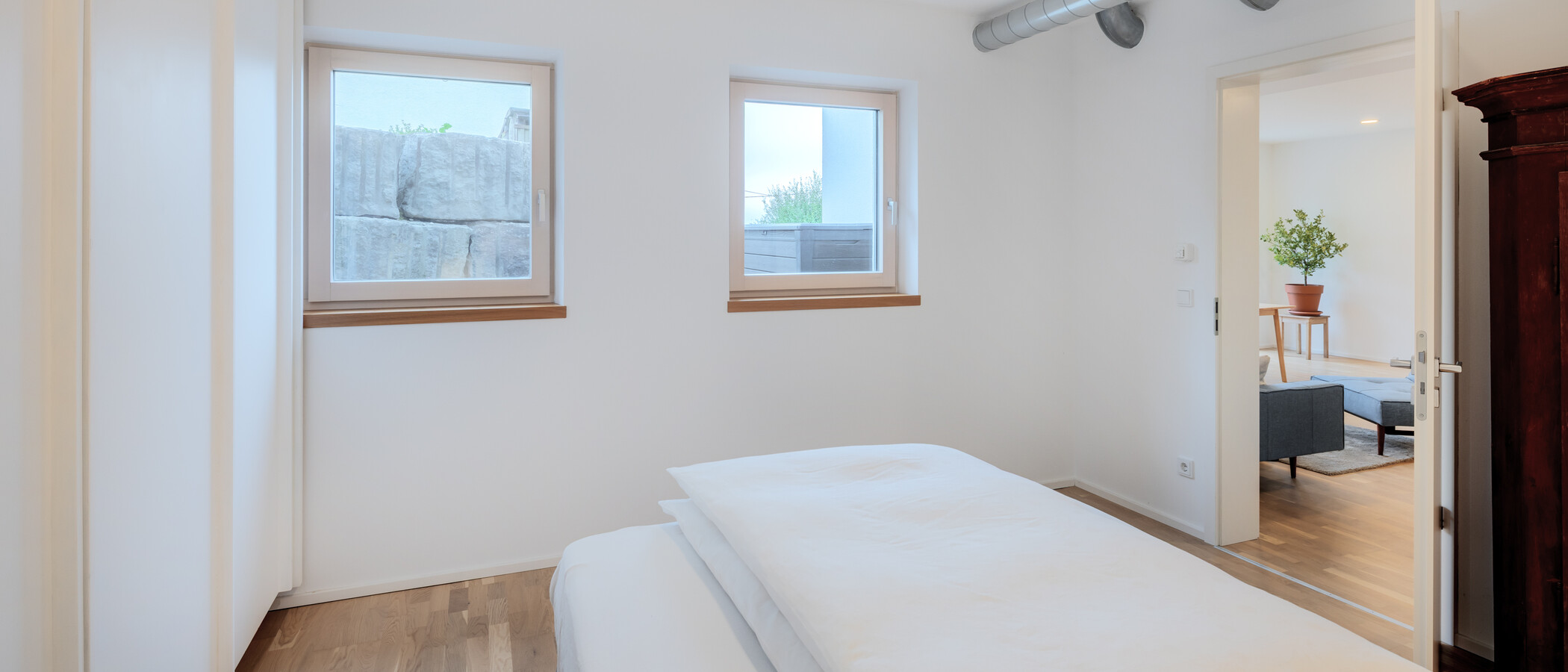 appartamento Fahrenzhausen 03 camera da letto 15056