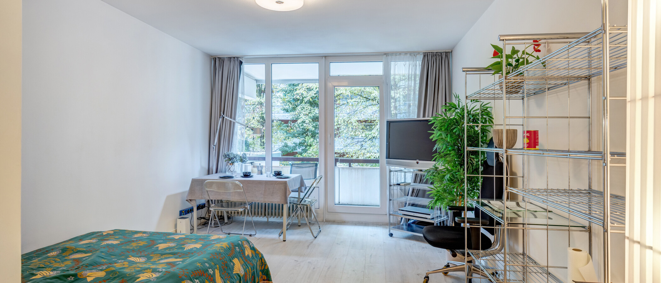 appartamento München Schwabing-West (rund um den Hohenzollernplatz) 01 zona living 15057
