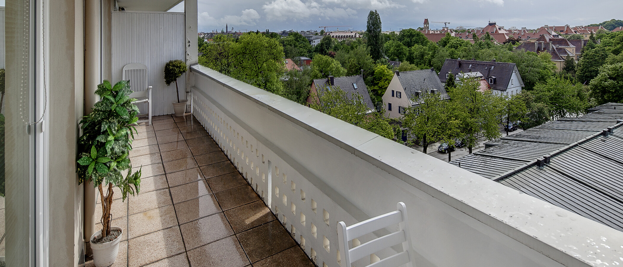appartamento München Schwabing-Nord (zw. Belgrad- & Leopoldstraße) 02 balcone 1541