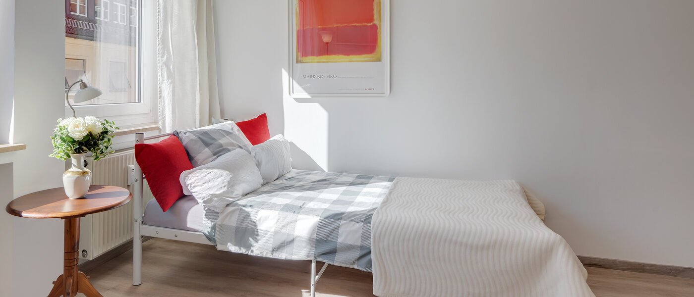 abitazione München Altstadt 01 zona notte 1559