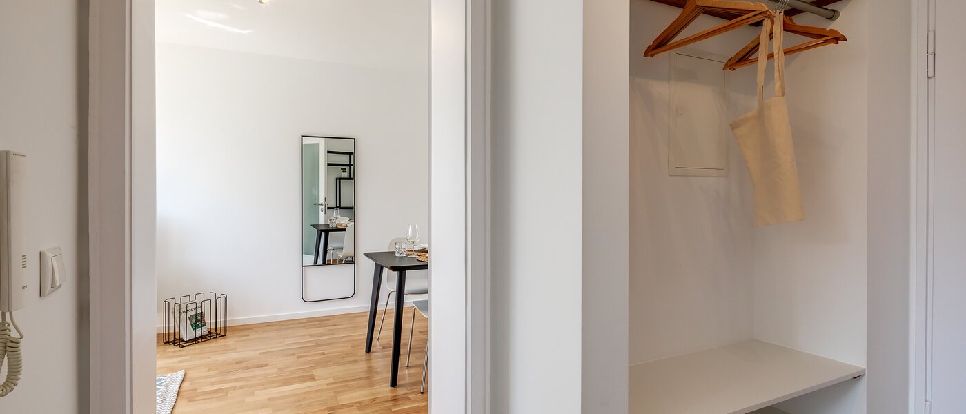 appartamento München Schwabing-Georgenschwaige 02 ingresso/corridioio 1561