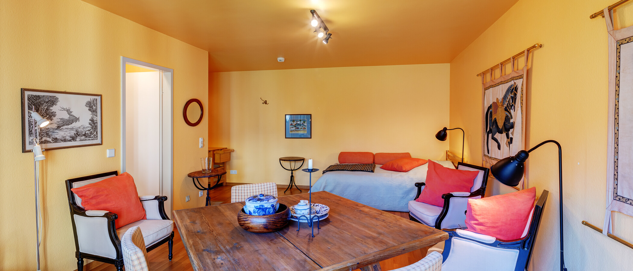 appartamento München Haidhausen 03 zona living 1562