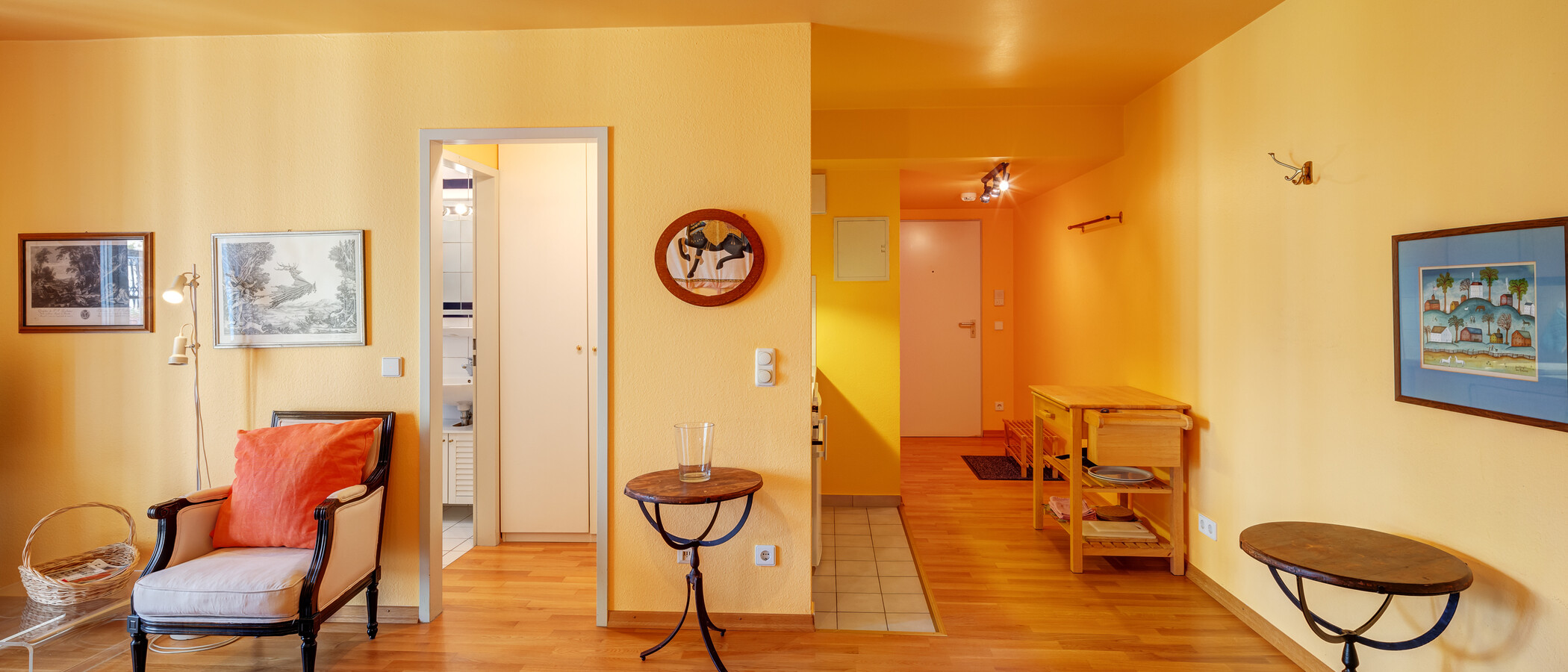 appartamento München Haidhausen 04 zona living 1562