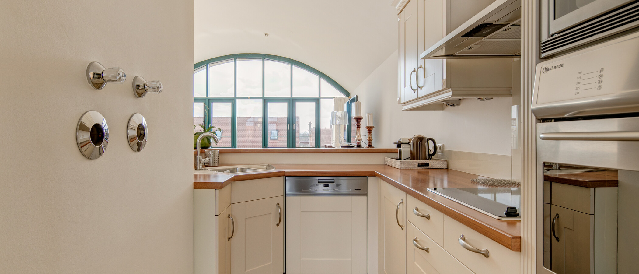 attico con terrazzo München Maxvorstadt - Westen 02 cucina 1607