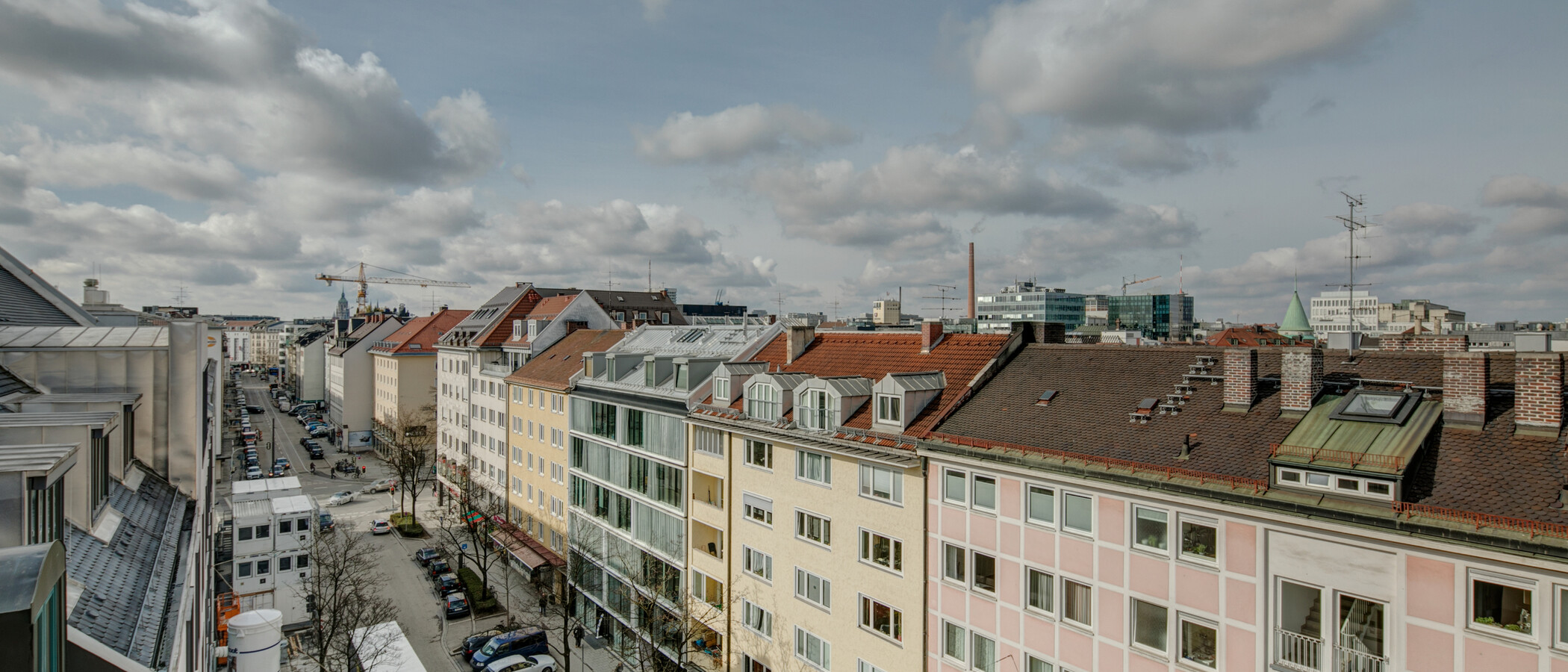 attico con terrazzo München Maxvorstadt - Westen 03 vista 1607