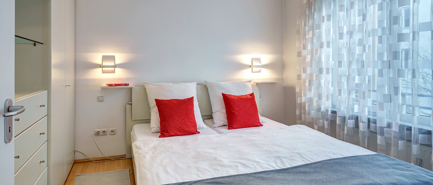 appartamento München Lehel 01 camera da letto 1615