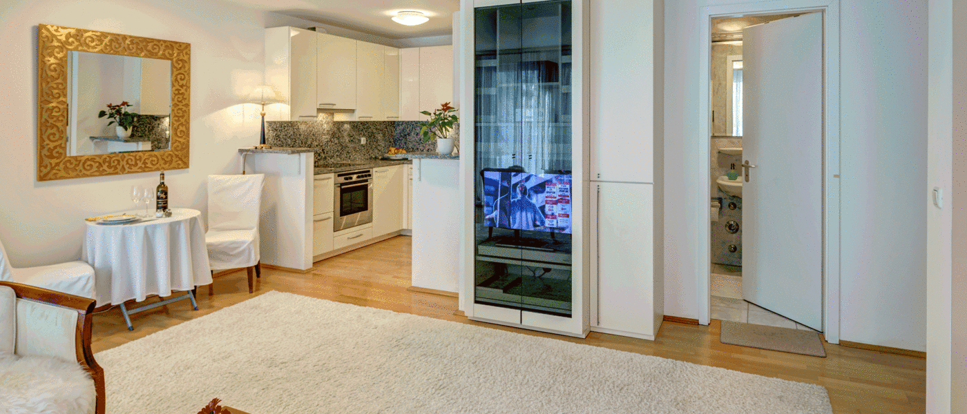 appartamento München Lehel 05 zona living 1615