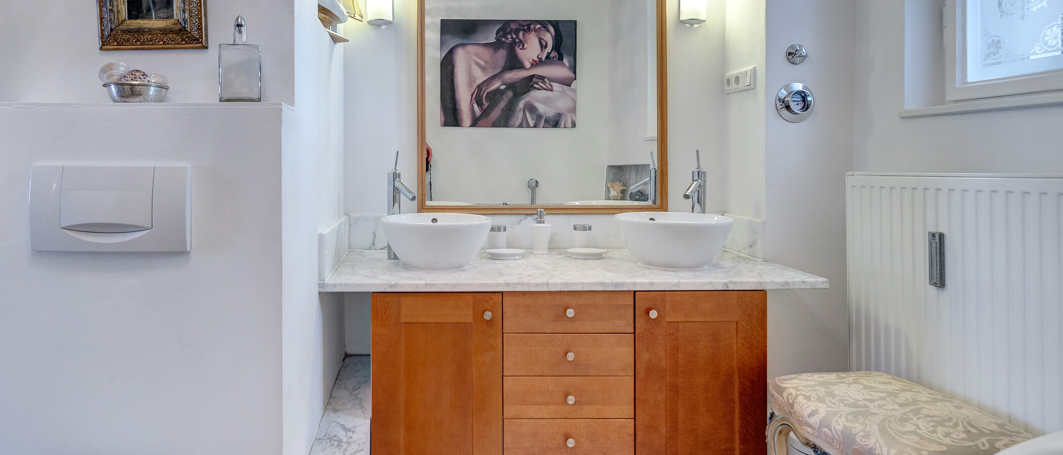 appartamento München Schwabing (links der Leopoldstraße) 02 bagno 1624
